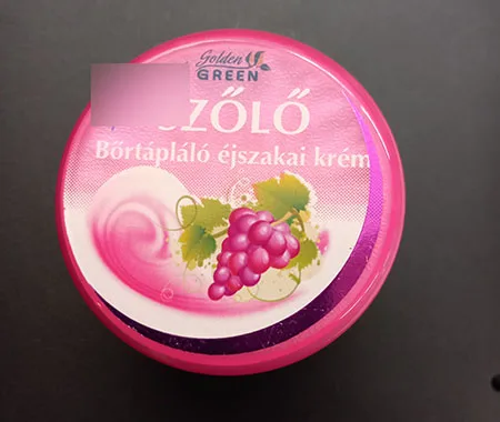 Crema da notte «Golden green - Grape / Szőlő bőrtápláló éjszakai krém» (Golden Green)