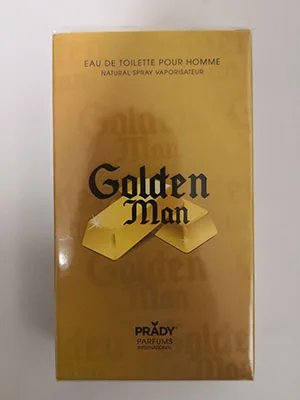 Eau de toilette «Golden man» (Prady Parfums)