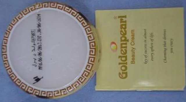 Prodotto per l'illuminazione della pelle «Golden Pearl Beauty Cream» (Golden Pearl)