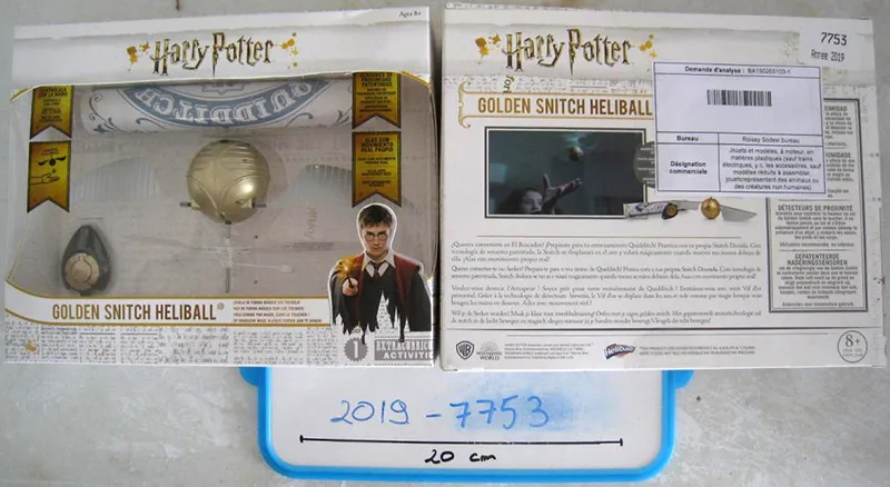 Giocattolo volante telecomandato «Golden snitch heliball» — foto 4 dell'alert A12/00245/20