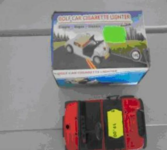 Accendino novità «Golf Car Cigarette Lighter» — foto 2 dell'alert A12/1486/14