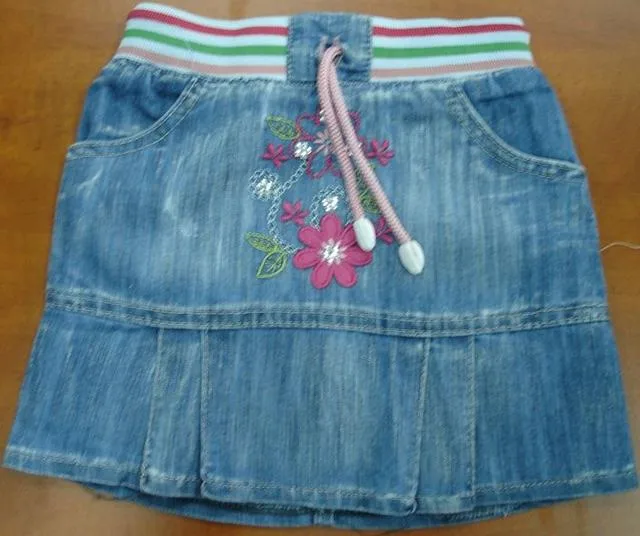Gonna denim delle ragazze &amp; #13; &amp; #13; (ERDINÇ Baby and Kids)