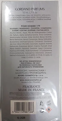 Eau de toilette «Gordano Parfums - Pour Homme» — foto 2 dell'alert A12/01047/23