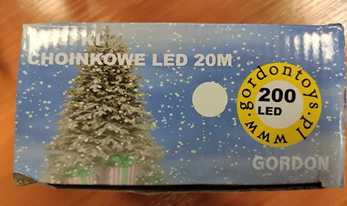 Catena di illuminazione «Gordon» — foto 1 dell'alert A12/00167/23
