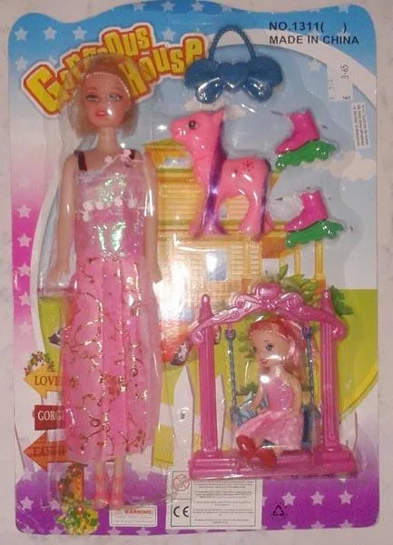 Bambola in plastica con accessori «Gorgeous House» (Unknown)