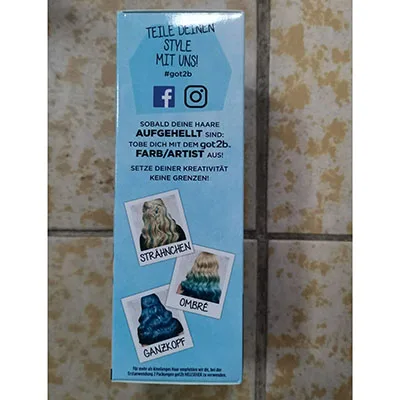 Tintura per capelli «got2bTM, #LUISA HARTEMA HELLSHER, AUFHELLER» — foto 4 dell'alert SR/00435/26