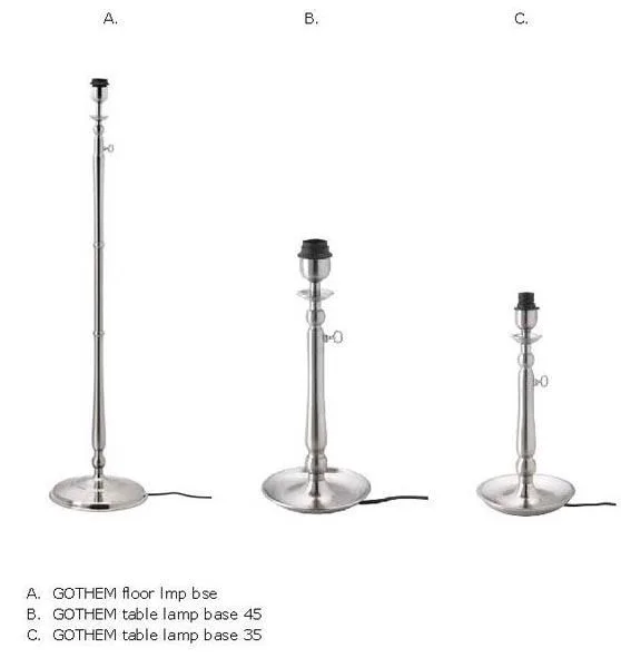 Lampada da tavolo «GOTHEM» (Ikea)