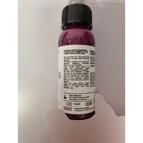 Inchiostro per tatuaggi «GRAPE JUICE» — foto 1 dell'alert SR/00977/25