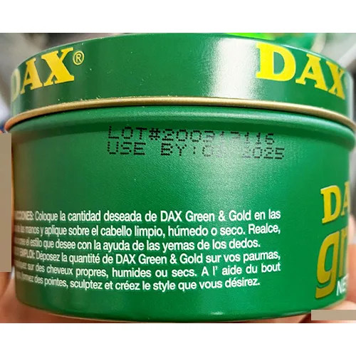 Cera per capelli «Green & Gold Hair Wax» — foto 1 dell'alert SR/03085/25