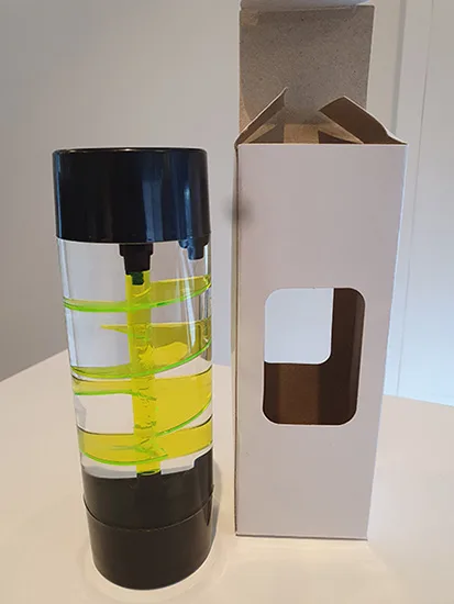 Giocattolo di plastica «Green and Black Liquid Timers Spiral» — foto 2 dell'alert INFO/00101/22