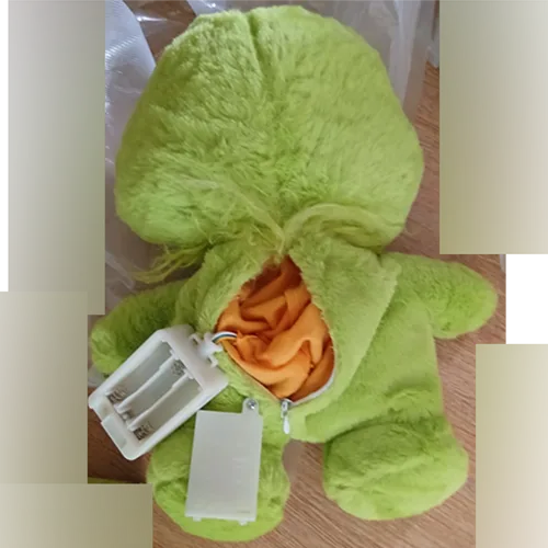 Green Grinch-like Plush Toy — foto 2 dell'alert SR/01859/26