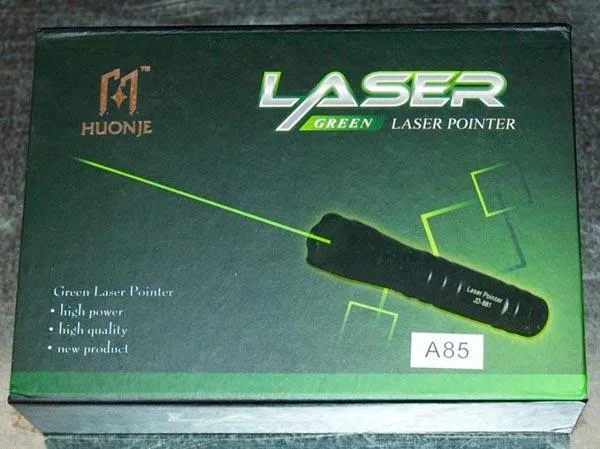 Puntatore laser «Green Laser Pointer» — foto 2 dell'alert A12/0265/15