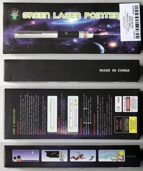 Puntatore laser «Green Laser Pointer» — foto 6 dell'alert A12/1578/19