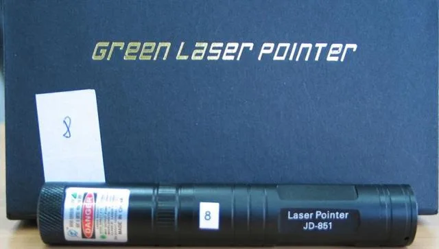 Puntatore laser «Green Laser Pointer» — foto 1 dell'alert A12/1745/13