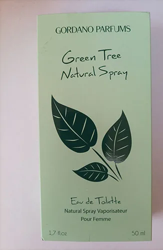 Eau de toilette «GREEN TREE 109 Eau de Toilette» (GORDANO PARFUMS)