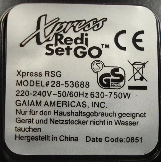 Griglia/forno da tavolo – Xpress Redi Set Go — foto 2 dell'alert 0054/10