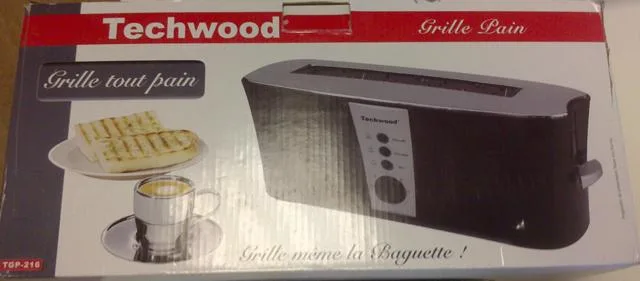 Tostapane &amp; #13; &amp; #13; «Grille Pain» (Techwood)