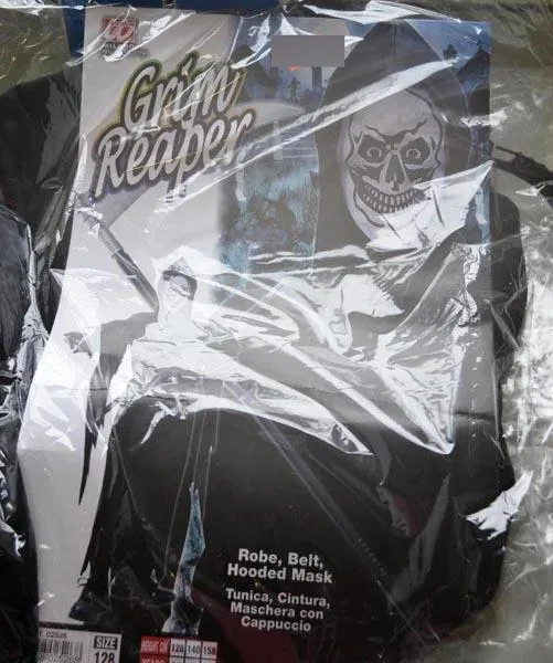 Costume da abito di fantasia «Grim Reaper» — foto 2 dell'alert A11/0130/16