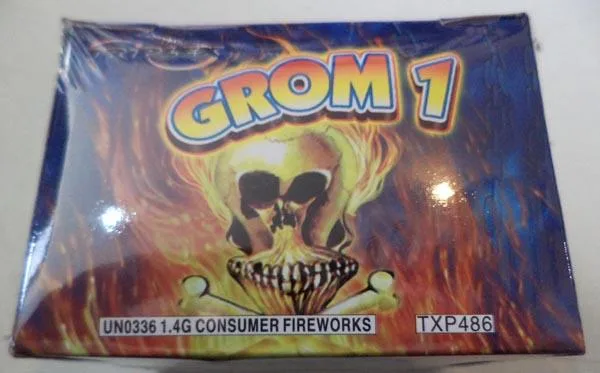 Fuochi d'artificio «Grom 1 / Petarda blyskowa [Flash firecracker]» (Triplex)