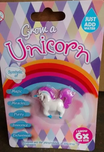 Giocattolo espandibile «Grow a Unicorn» (Boxer)