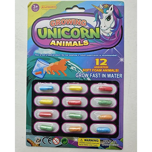 Giocattolo espandibile «Growing unicorn animals»