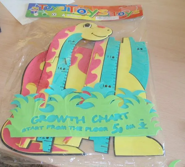 Grafico di crescita della parete «Growth chart» (Toys / SUN MATS)