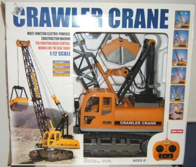 Gru giocattolo "Crawler Crane" &amp; #13; &amp; #13; (Hobby Engine)