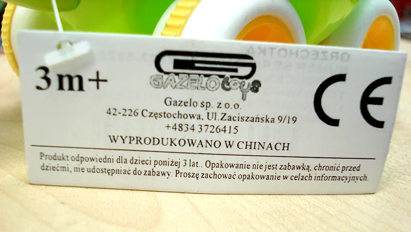 Sonaglio di plastica «Grzechotka» — foto 3 dell'alert A12/00006/20