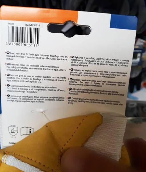 Guanti da lavoro — foto 3 dell'alert A12/1737/19