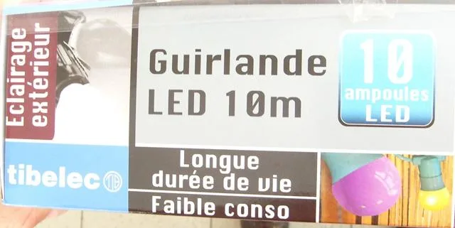 Catena della luce del LED «Guirlande LED 10m» — foto 1 dell'alert A12/0041/14