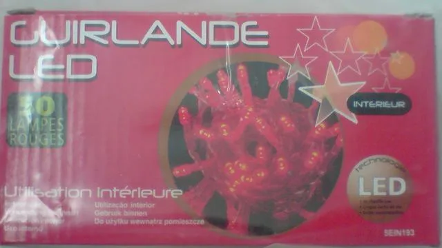 Catena di illuminazione a LED «Guirlande Red» — foto 1 dell'alert A12/0952/13