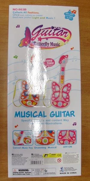 Chitarra giocattolo «Guitar Butterfly Music» — foto 4 dell'alert A12/0597/19