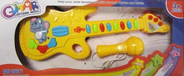 Giocattolo musicale «Guitar Cartoon Music» — foto 3 dell'alert A12/1550/15