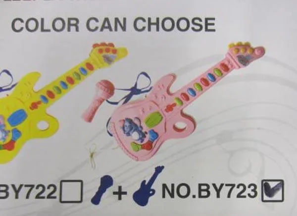 Giocattolo musicale «Guitar Cartoon Music» — foto 4 dell'alert A12/1550/15