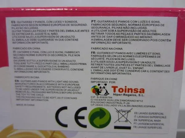 Chitarra giocattolo «Guitar Music» — foto 2 dell'alert A12/0296/18