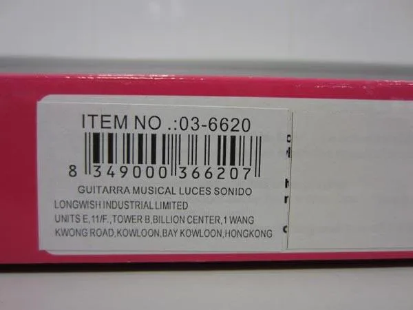 Chitarra giocattolo «Guitar Music» — foto 3 dell'alert A12/0296/18