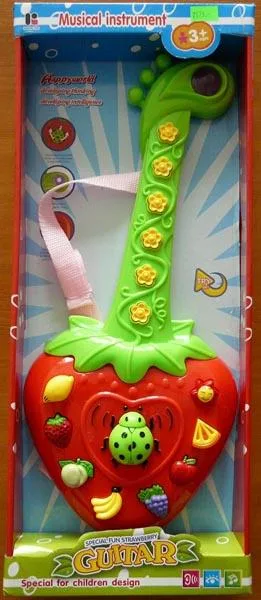 Strumento musicale giocattolo «GUITAR - special fun strawberry» — foto 2 dell'alert A11/0095/15