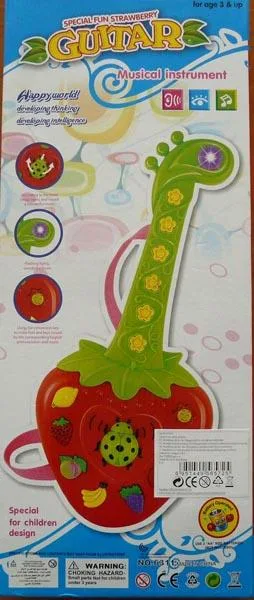 Strumento musicale giocattolo «GUITAR - special fun strawberry» — foto 3 dell'alert A11/0095/15