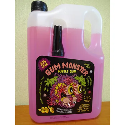 Liquido di lavaggio del parabrezza dell'automobile «GUM MONSTER BUBBLE GUM -20°C» — foto 1 dell'alert A12/01438/24