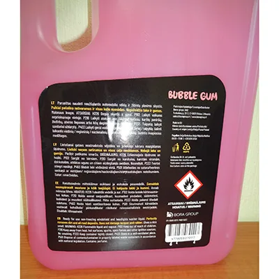 Liquido di lavaggio del parabrezza dell'automobile «GUM MONSTER BUBBLE GUM -20°C» — foto 2 dell'alert A12/01438/24