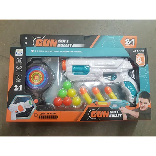 Set di pistole giocattolo «Gun soft Bullet»