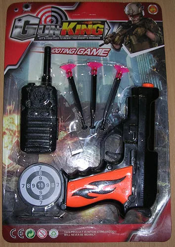 Set di pistole giocattolo «GunKing Shooting game»