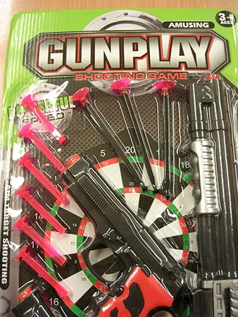 Set di pistole giocattolo «GUNPLAY SHOOTING GAME» — foto 2 dell'alert A12/01812/20