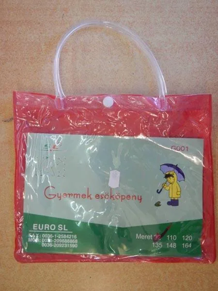 Impermeabile per bambini «gyermek esőköpeny ('Children's raincoat')» — foto 3 dell'alert A12/1497/15