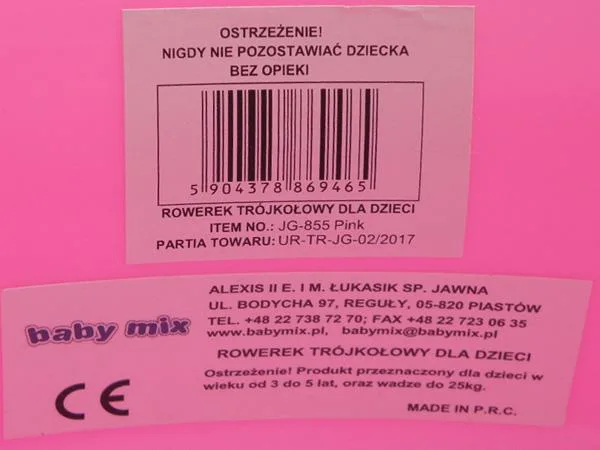Triciclo «Gyermek tricikli» — foto 2 dell'alert A11/0053/18