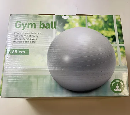 Palla di ginnastica «Gym ball» (Rusta)