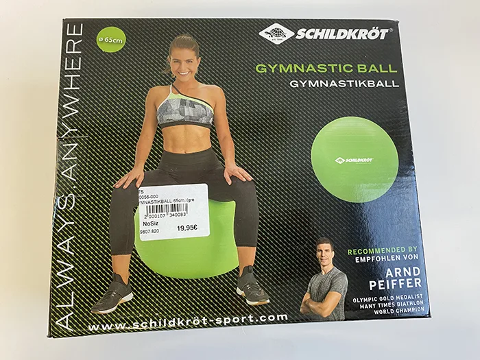 Palla da ginnastica «Gymnastikball 65cm» (Schildkröt)