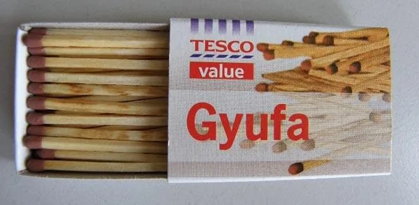 Partite di sicurezza «Gyufa» (Tesco)