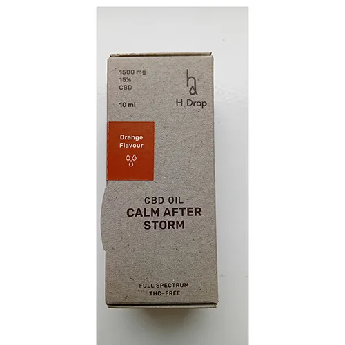 Olio per la cura della pelle «H Drop CALM AFTER STORM Orange Flavour» — foto 1 dell'alert SR/04447/25