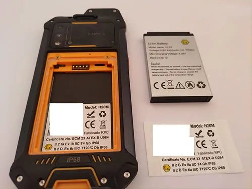 Smartphone a prova di esplosione «H20M» — foto 2 dell'alert A12/02308/23